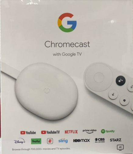 Features of the Google Chromecast 4K with Google TV